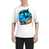 Dolphin Sea Life Save The Ocean Marine Biology Aquarium T Shirt Youth Tee | Artistshot