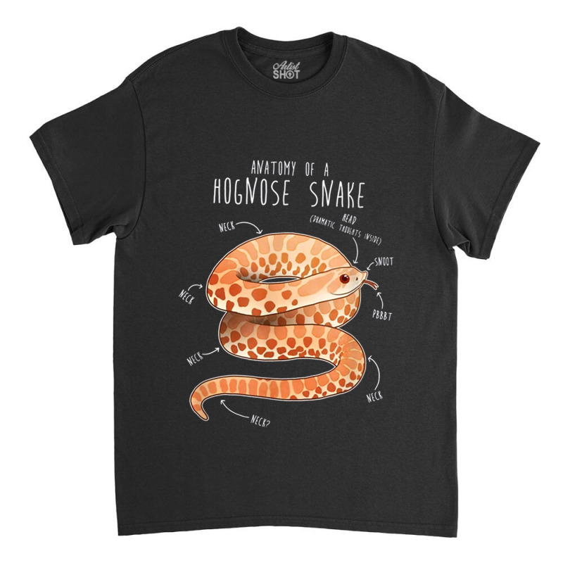 Anatomy Of A Albino Hognose Snake T Shirt Classic T-shirt by PET LOVE | Artistshot