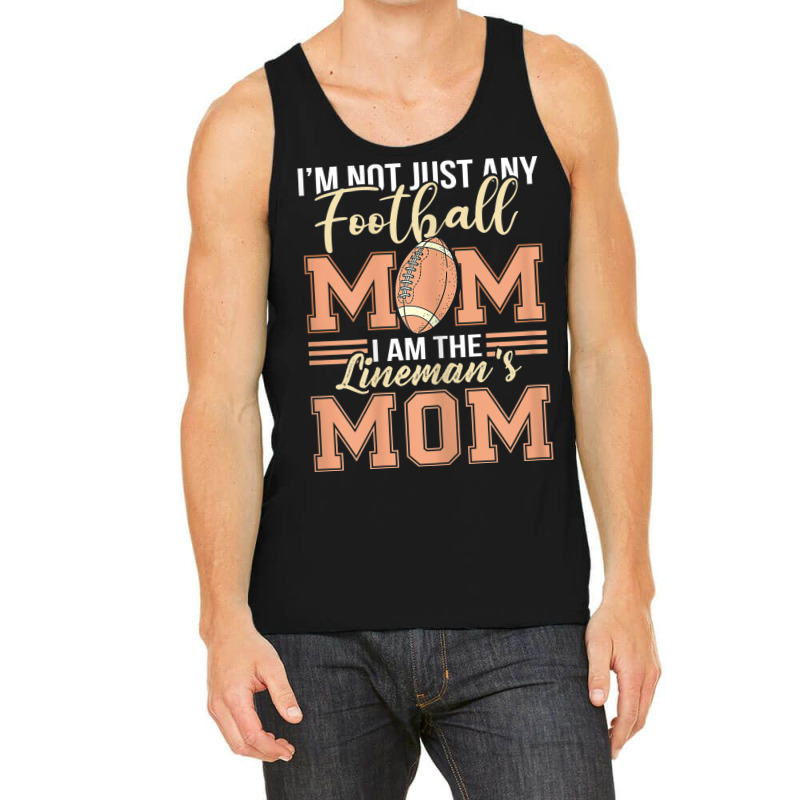 Womens Football Mama Player Mom Lineman's Mom Game Match Day Party Tank Top by Artist-Shannon | Artistshot