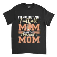 Womens Football Mama Player Mom Lineman's Mom Game Match Day Party Classic T-shirt | Artistshot