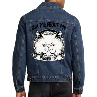 Cat T  Shirt Persian Cat T  Shirt Men Denim Jacket | Artistshot