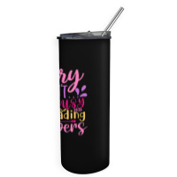 Sorry I Can T I M Busy Grading Papers Skinny Tumbler | Artistshot