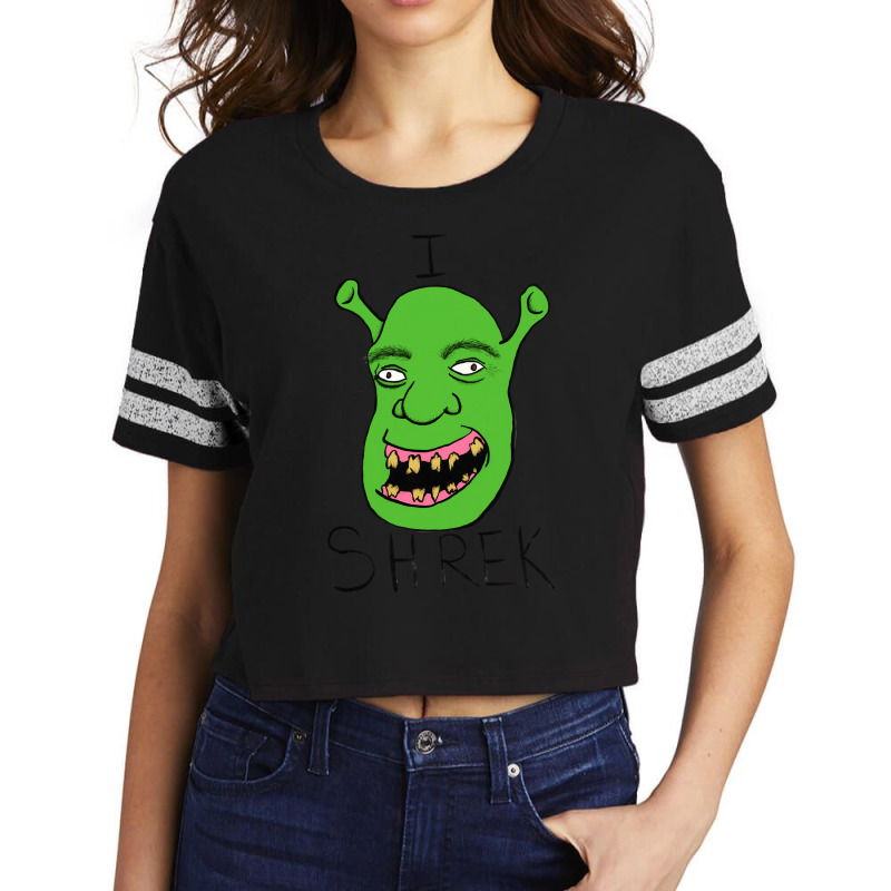 Music Vintage Green Monster Funny Gifts Boys Girls Scorecard Crop Tee by ArtistAlly | Artistshot