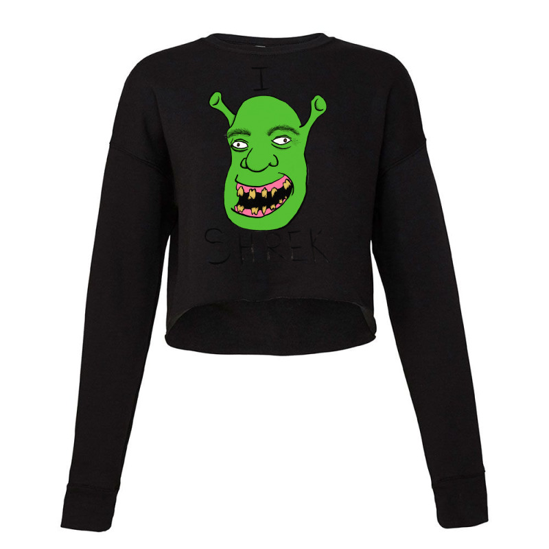 Music Vintage Green Monster Funny Gifts Boys Girls Cropped Sweater by ArtistAlly | Artistshot