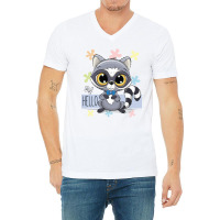 Cartooncat V-neck Tee | Artistshot