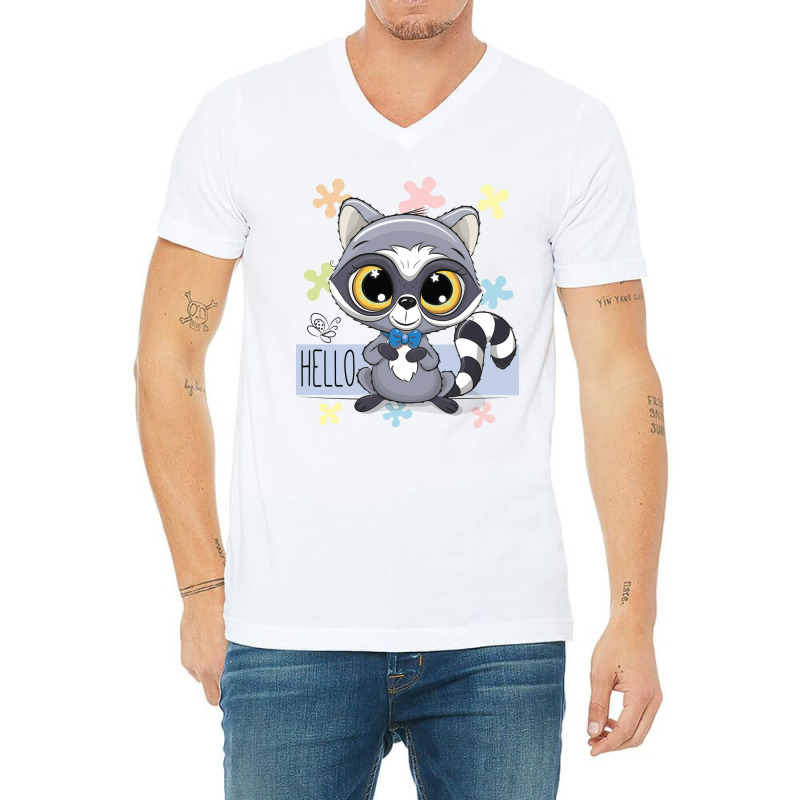 Cartooncat V-neck Tee | Artistshot