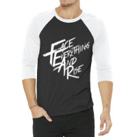 Papa Roach Face Everything And Rise 3/4 Sleeve Shirt | Artistshot