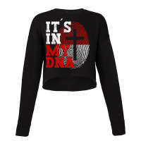 Jesus Christ It´s In My Dna Cross Fingerprind Chritstian Mens Funny Cropped Sweater | Artistshot