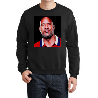 Dwayne Picture Johnson Art Crewneck Sweatshirt | Artistshot