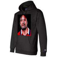 Dwayne Picture Johnson Art Champion Hoodie | Artistshot