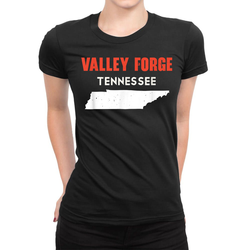 Valley Forge Tennessee Usa State America Travel Tennessean T Shirt Ladies Fitted T-Shirt by graftmshindeatw | Artistshot