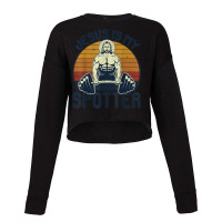 Jesus Is My Spotter Funny Christian Weightlifting Gym My Favorite Peop Cropped Sweater | Artistshot