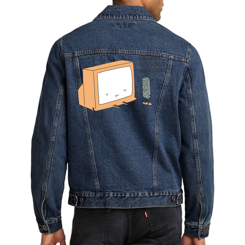 Don't Worry Everthing Is Uder Control Men Denim Jacket | Artistshot