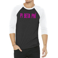 Pi Beta Phi 3/4 Sleeve Shirt | Artistshot