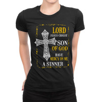 Jesus Prayer - Eastern Orthodox & Catholic Christian Faith For Mens Wo Ladies Fitted T-shirt | Artistshot