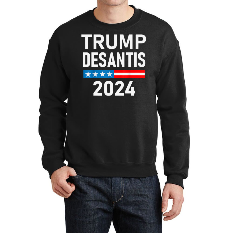 Trump Desantis 2024 Crewneck Sweatshirt | Artistshot