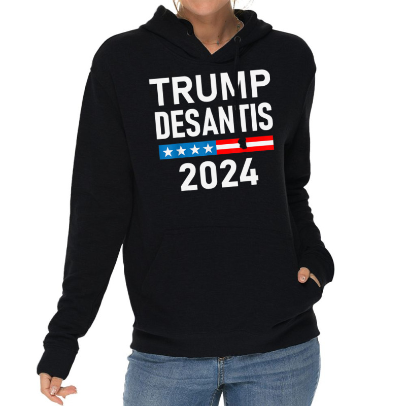 Trump Desantis 2024 Lightweight Hoodie | Artistshot