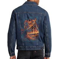 Gifts Idea Abyss Anime Funny Gifts Men Men Denim Jacket | Artistshot