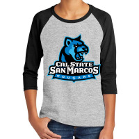 Csu San Marcos Cougars Youth 3/4 Sleeve | Artistshot