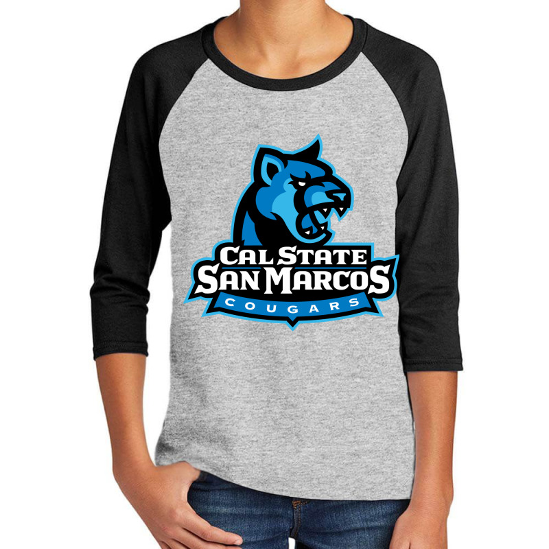 Csu San Marcos Cougars Youth 3/4 Sleeve by markosell | Artistshot