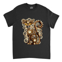 Steampunk Vintage Clockwork Cat T Shirt Classic T-shirt | Artistshot