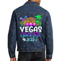 Las Vegas Trip Girls Trip 2022 T Shirt Men Denim Jacket | Artistshot