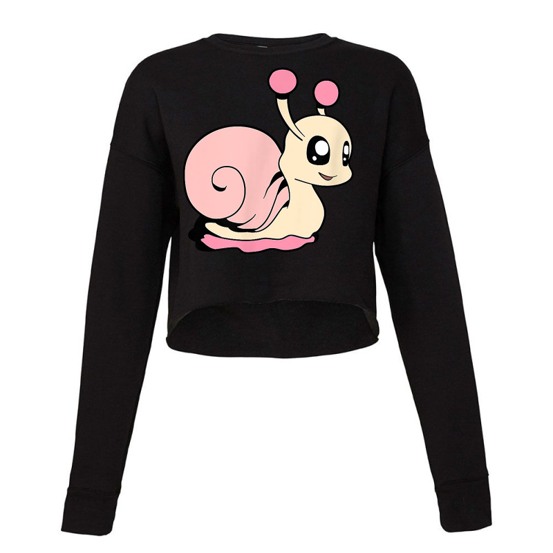 Kawaii Snail T Shirt Cropped Sweater by diles | Artistshot