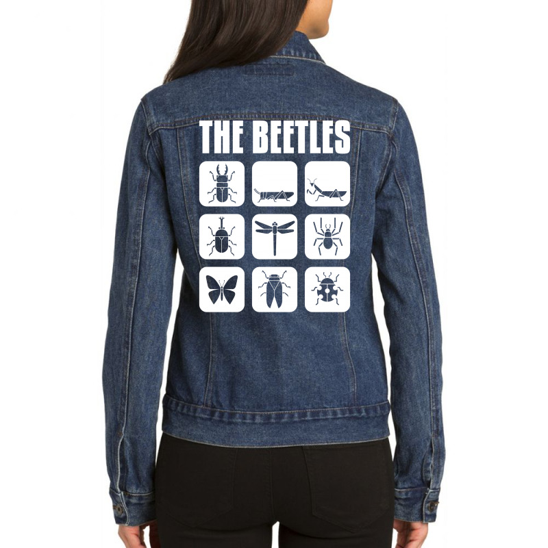 The Beetles Ladies Denim Jacket by SabriAcar | Artistshot