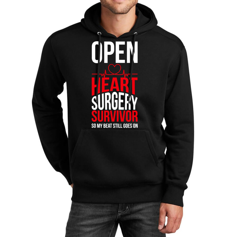 Open Heart Surgery Survivor My Beat Still Goes On T Shirt Unisex Hoodie | Artistshot