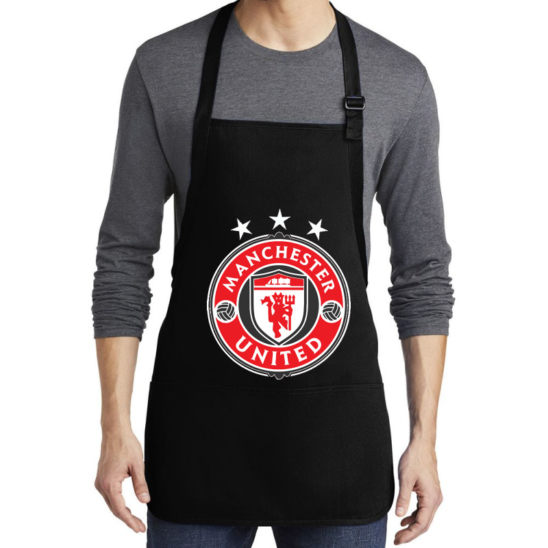 United Manchester Medium-length Apron | Artistshot