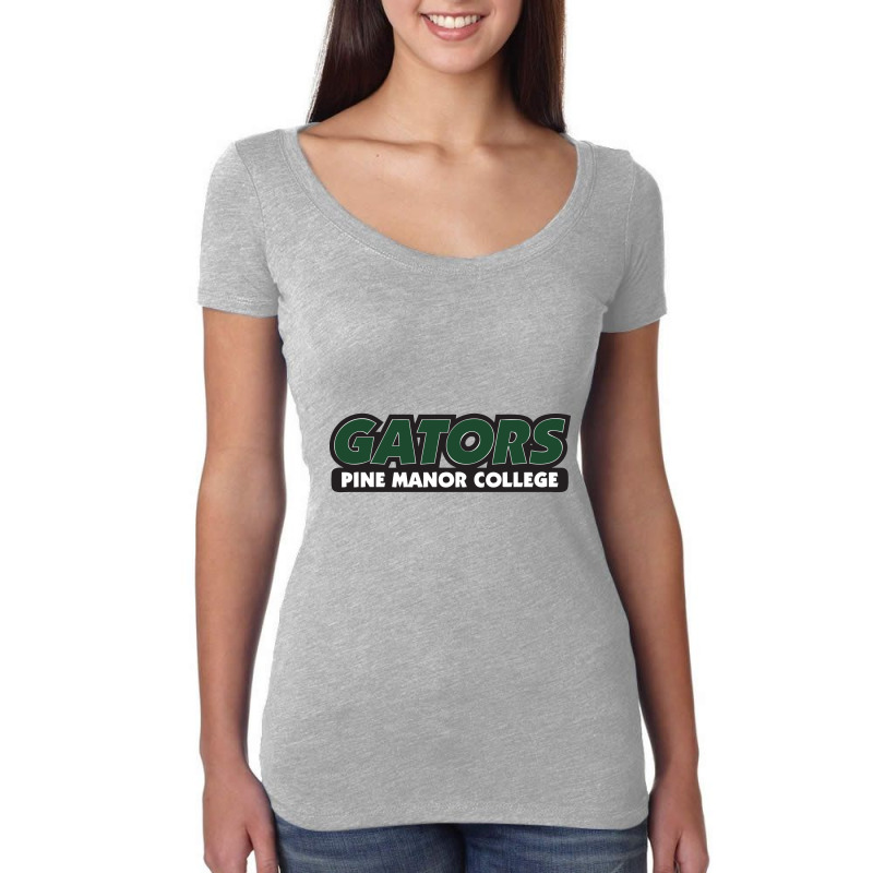 Pine Manor Gift Women's Triblend Scoop T-shirt by Owen Cavero | Artistshot