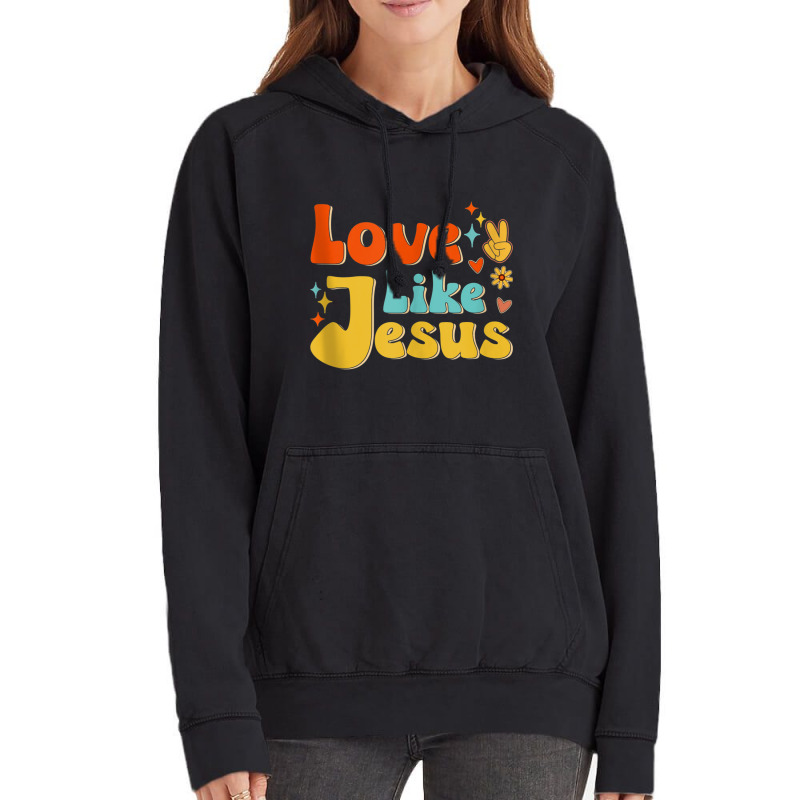 Love Like Jesus Mens My Favorite Vintage Hoodie by Aria-Proctor | Artistshot