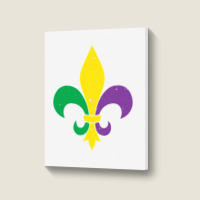 Jester Har Pocket Mardi Gras Party Parade Carnival Men Women Portrait Canvas Print | Artistshot