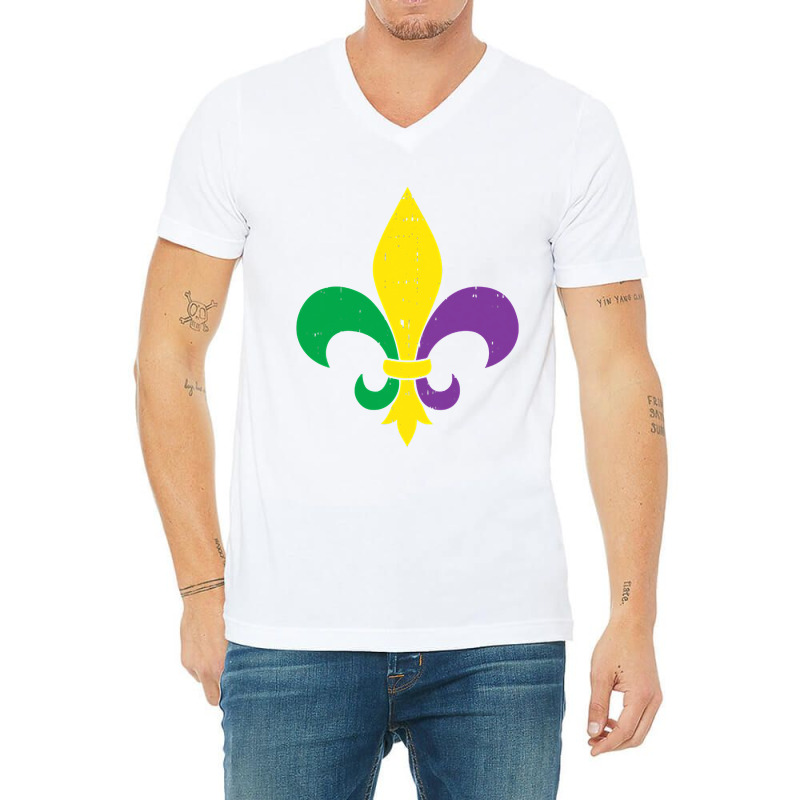 Jester Har Pocket Mardi Gras Party Parade Carnival Men Women V-neck Tee | Artistshot