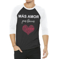 Mas Amor Por Favor Christian Gift Fruit Of The Spirit Bible Day Gift 3/4 Sleeve Shirt | Artistshot