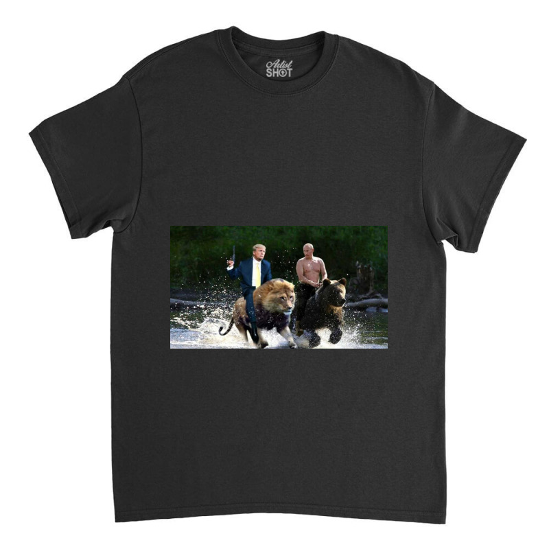 Trump And Putin Ride Classic T-shirt by time5803 | Artistshot