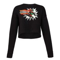 Cartoon Gifts The Bionic Woman Mens Womens Cropped Sweater | Artistshot