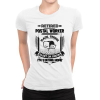 Worker Home Ladies Fitted T-shirt | Artistshot