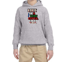 Life Is One Time Offer Use It Well Youth Hoodie | Artistshot