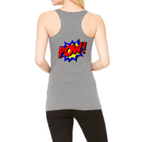 Pow Comic Comic Book Fight Racerback Tank | Artistshot