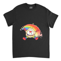 Nothing Is Real God Is Dead Faded 80s Nihilist Rainbow Design   Nothin Classic T-shirt | Artistshot