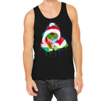 Merry Christmas Cat Tank Top | Artistshot