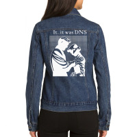 Dns (light Design) Ladies Denim Jacket | Artistshot