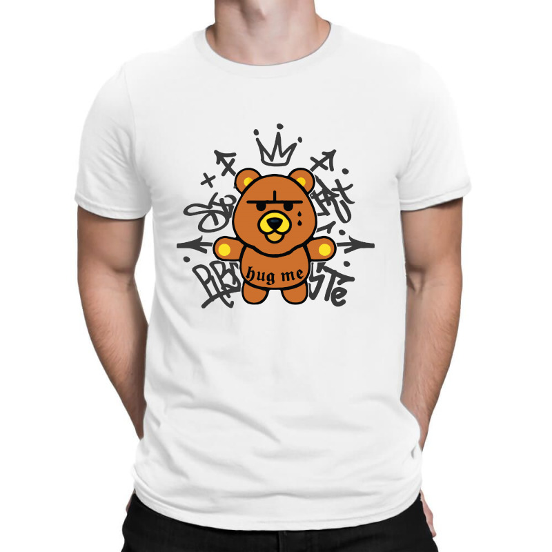 Gangsta Bear T-Shirt by Bertaria | Artistshot