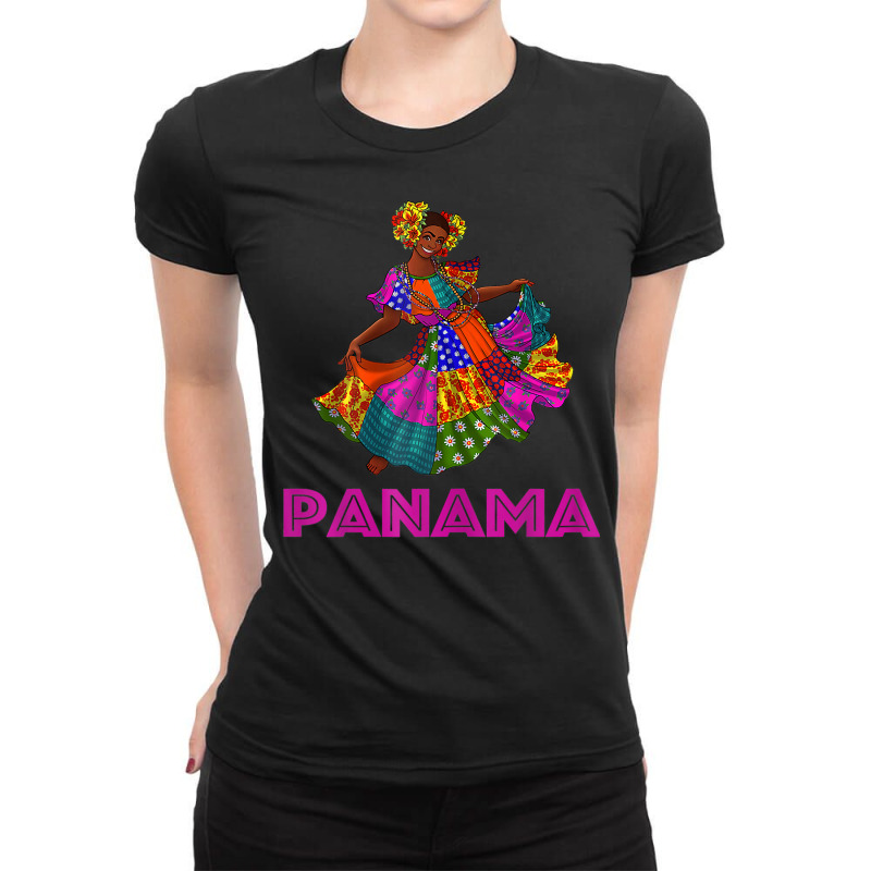 Panamanian Cultural Tourist Tee, Panama Pride & Heritage T Shirt Ladies Fitted T-Shirt by graftmshindeatw | Artistshot