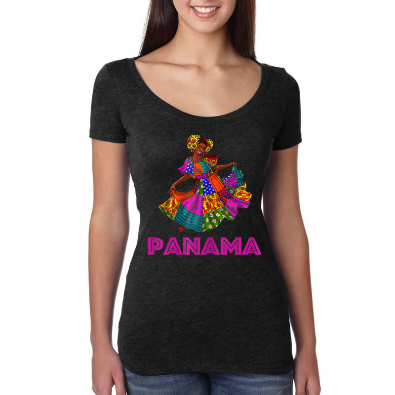 Panamanian Cultural Tourist Tee, Panama Pride & Heritage T Shirt Women's Triblend Scoop T-shirt by graftmshindeatw | Artistshot