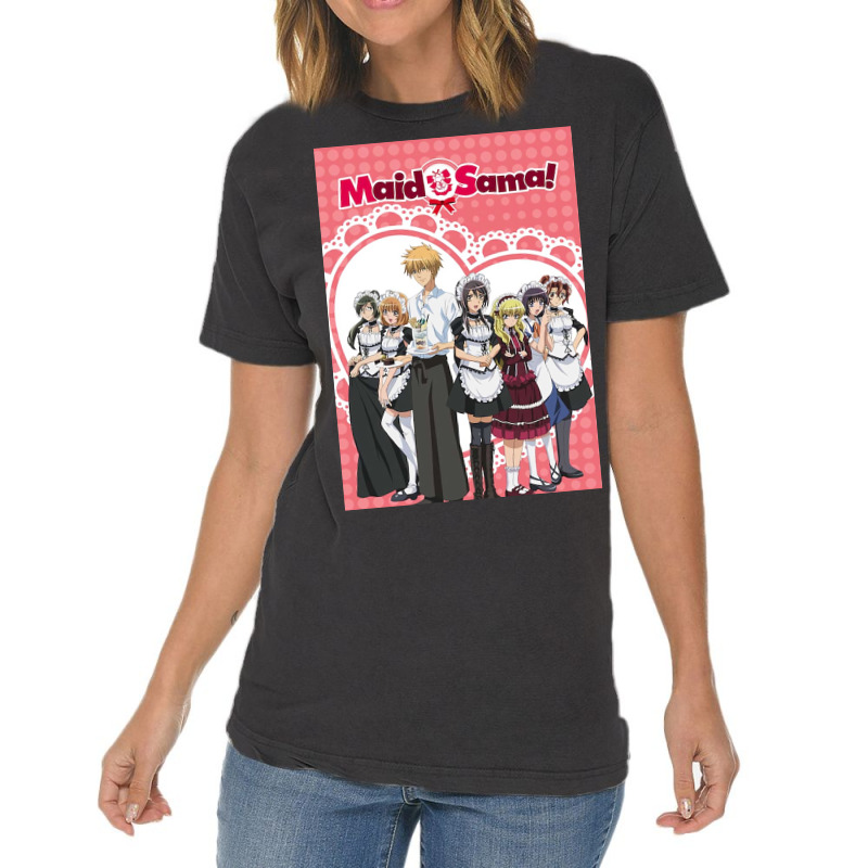 Maid Sama Vintage T-Shirt by Marie E | Artistshot