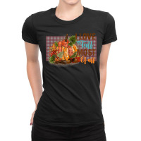 Women's I Love Fall Most Of All, Fall Season Autumnal Leaves T Shirt Ladies Fitted T-shirt | Artistshot