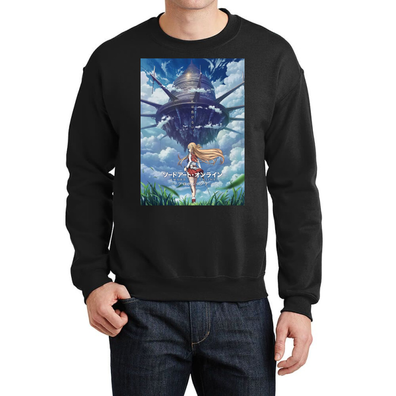 Sword Art Online Progressive Crewneck Sweatshirt by Marie E | Artistshot