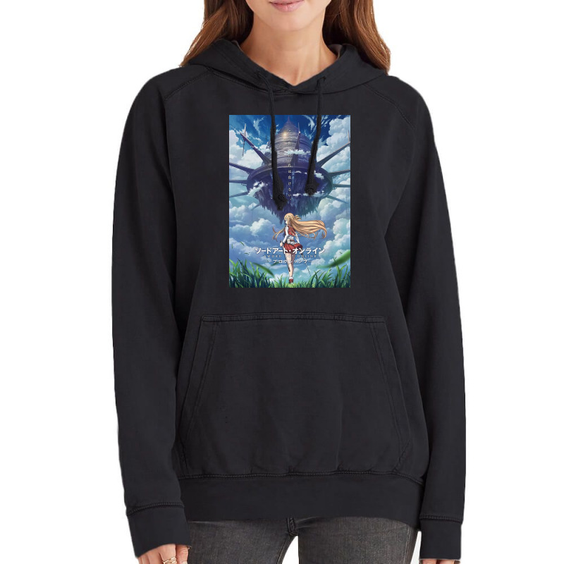 Sword Art Online Progressive Vintage Hoodie by Marie E | Artistshot